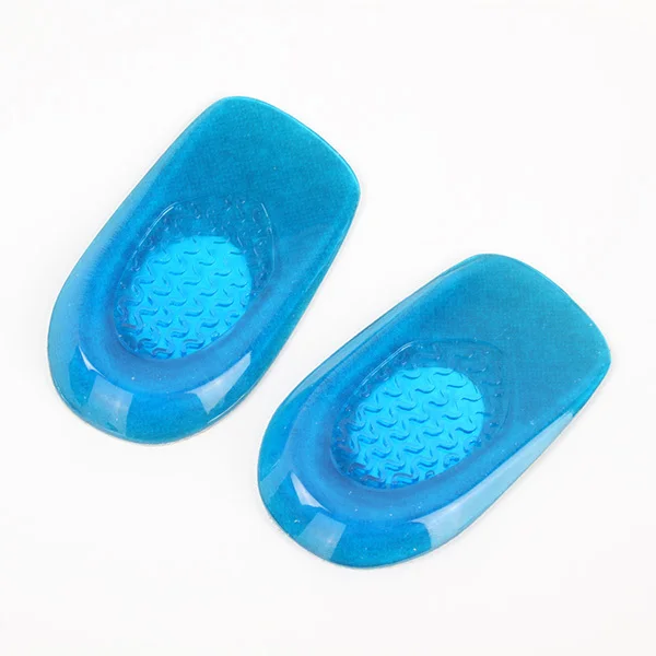

MOONBIFFY New StyleSilicone Gel feet Cushion Foot Heel Elastic Care Half Insole Shoe Pad with cloth