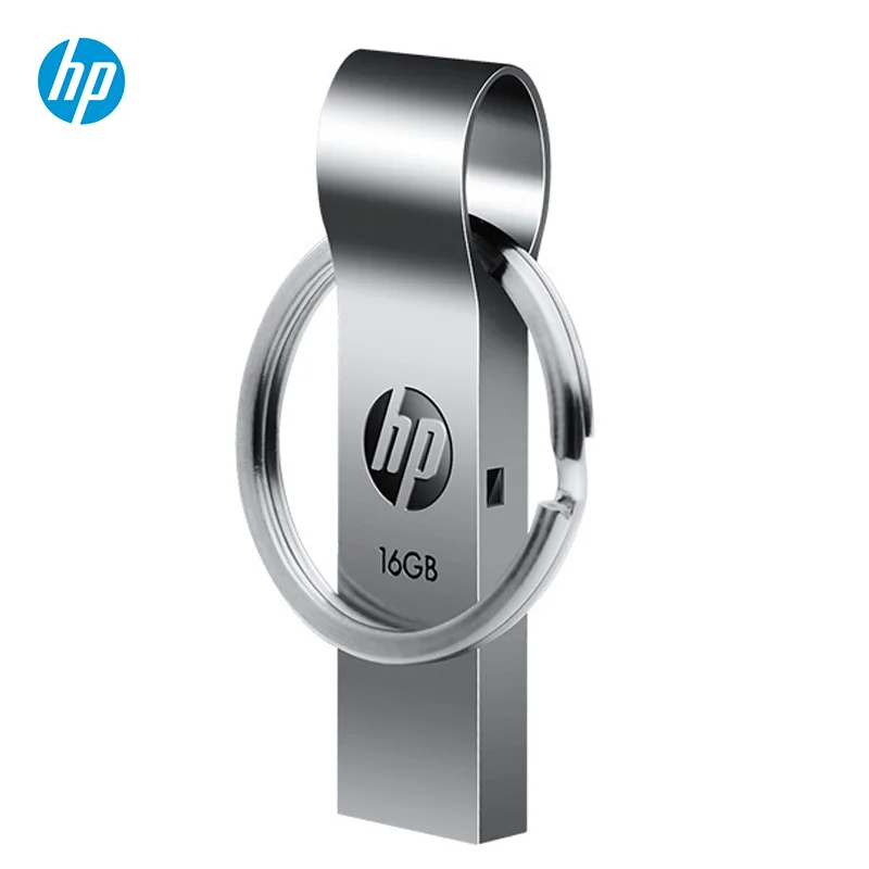 Hp флешки Personalizada 16 ГБ 32 64 новый металл USB флешка V285W флэш памяти OTG диск на ключ