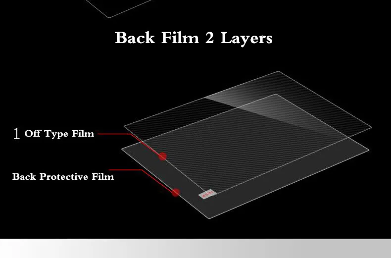  Whole Protective Film For Lenovo Yoga Book 10.1 Inch Tablet PC Screen Film Keyboard Cover Film Back