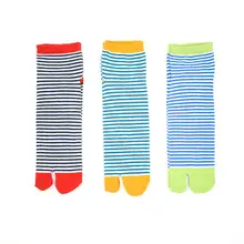 3 пары японские носки хлопковые женские двухпальчивые Сабо носки