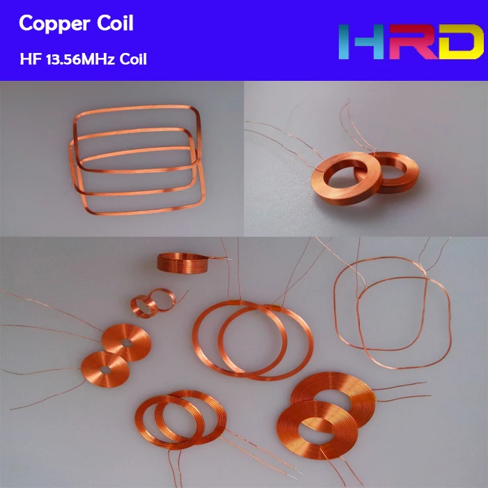 

Coil Antenna 13.56MHz RFID Air Antenna self-bonding