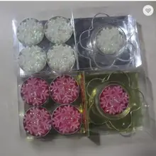 Высококачественная Декоративная резная художественная Цветочная свеча новинки Свеча для украшения дома