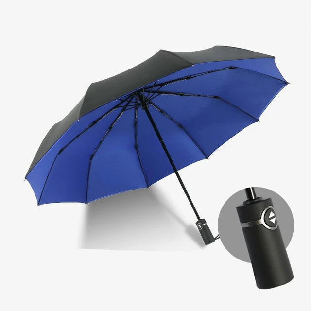 Folding Automatic Umbrella Male Business Large Windproof Umbrellas For
