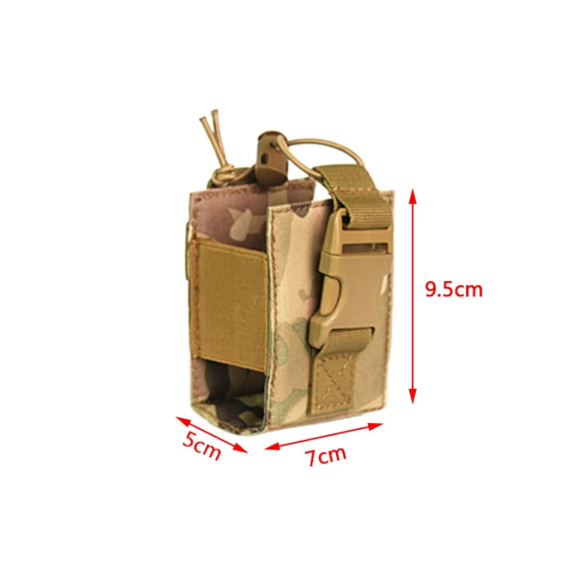 Тактический Molle Чехол для домофона Molle Чехол система крепления интерфон Радио Чехол рация спортивная сумка для улицы