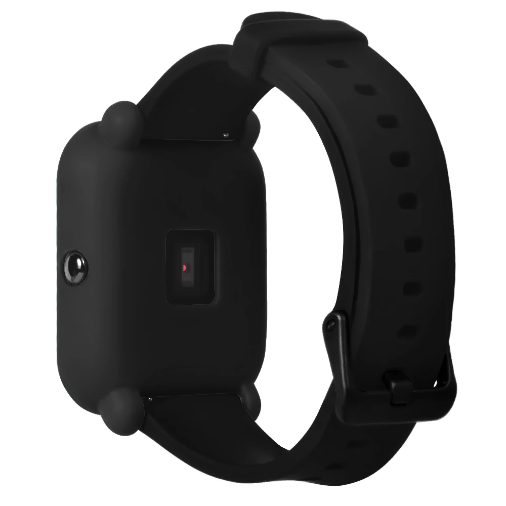 Силиконовый протектор для часов чехол для Xiaomi Huami Amazfit Bip BIT PACE Lite Youth цветной мягкий сменный полный защитный чехол