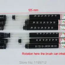 MB3 6 шт./компл. поршень кисточек для рисования в китайском и японском стиле, каллиграфическая ручка+ 4 шт. многоразовые практика Бумага