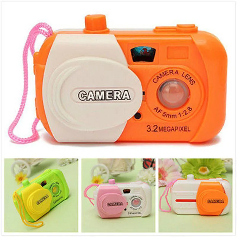 

Mini simulation color camere learning machine Kids Children Baby Educational Toys Camera Take Photo can see animals funny toys