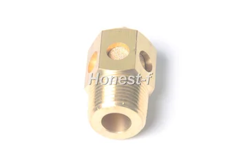 

Brass Pneumatic Silencer Air Flow/Exhaust Speed Control Muffler 1" Male NPT Air Hose Fitting