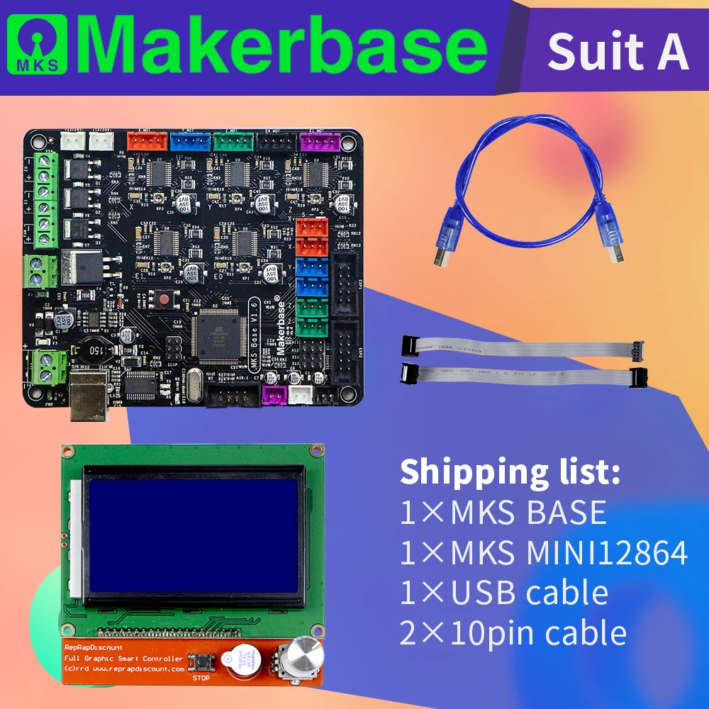 

Makerbase high performance controller kit MKS Base and LCD12864