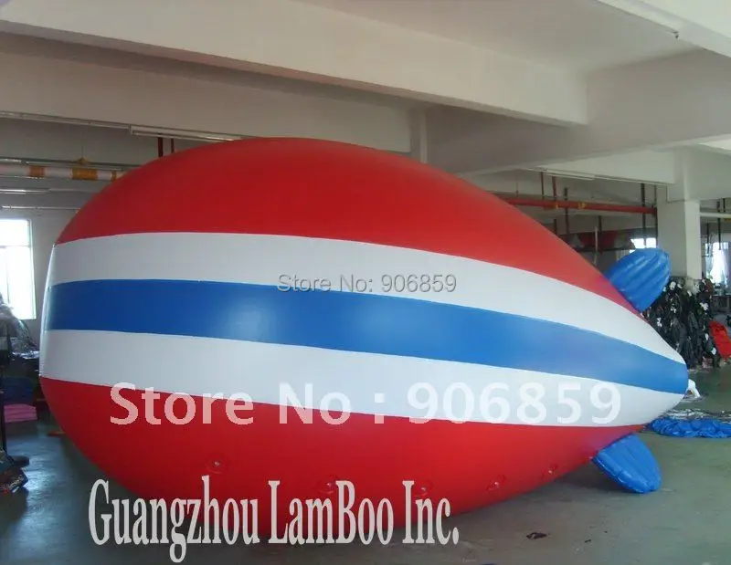 

FREE Shipping/ NEW DESIGN 4 meters Long Inflatable Advertising Helium Zeppelin Inflatable Blimp/Airship for Events/Exhibiton