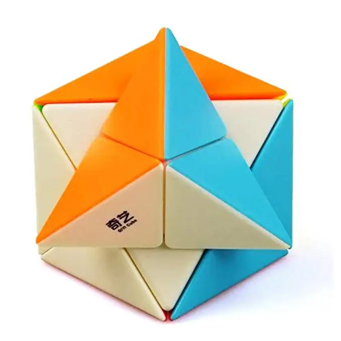 Кормов Скорость кубатуры Комплект QiYi головоломка Ivy Cube Невидимый волшебный куб Mofangge QiYi X Дино косой Скорость кубик без наклеек