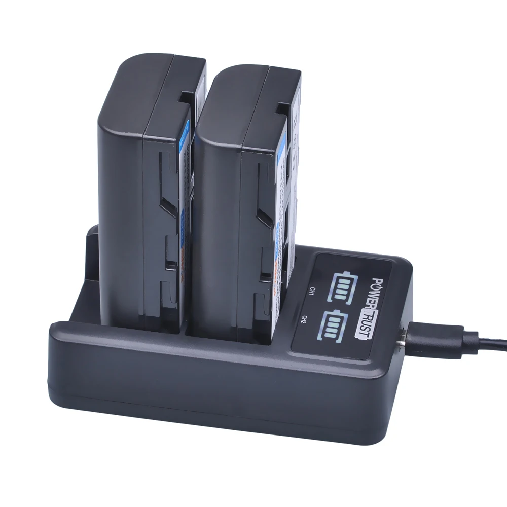 2 шт. NP-F550 NP F550 NPF570 Камера Батарея + светодиодный USB двойной Зарядное устройство для Sony CCD-TRV81 CCD-RV100 RV200 CCD-SC5 CCD-SC9 CCDTR1 TR215