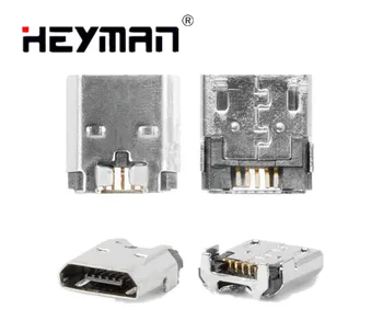

Heyman (5 pcs/lot) Charge Connector for Nokia Microsoft 520 525 620 630 640 730 735 640 XL Lumia (5 pin, micro USB type-B)
