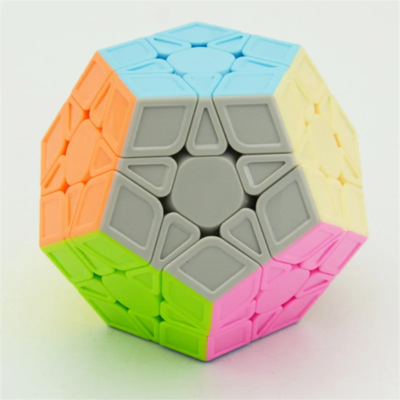 Qiyi QiHeng S 3X3X3 магический куб-мегаминкс Dodecahedron скоростные кубики для начинающих кубик-головоломка игрушки для детей-Colorized Professional