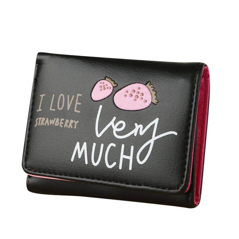 

Women Simple Retro Hasp Short wallet female coin purse and small Card Holders Handbag for credit cards mini high quality B25