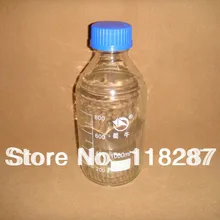 1000 мл реагент бутылка с крышкой autoclavable, тяжелая стена, лабораторная стеклянная посуда