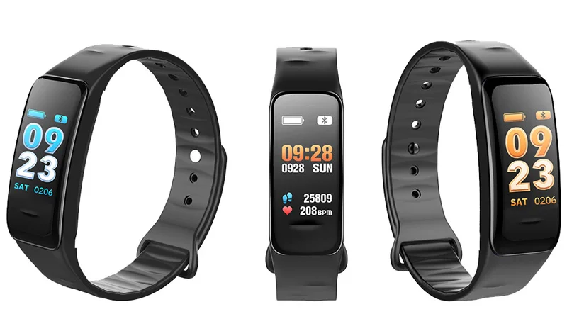 C1S Smart Wristband C1P C1 Plus C1 Pro Smart Bracelet,Colorful Display Screen,3D UI Design,Heart Rate Pulse,Pedometer,Smart Band 19