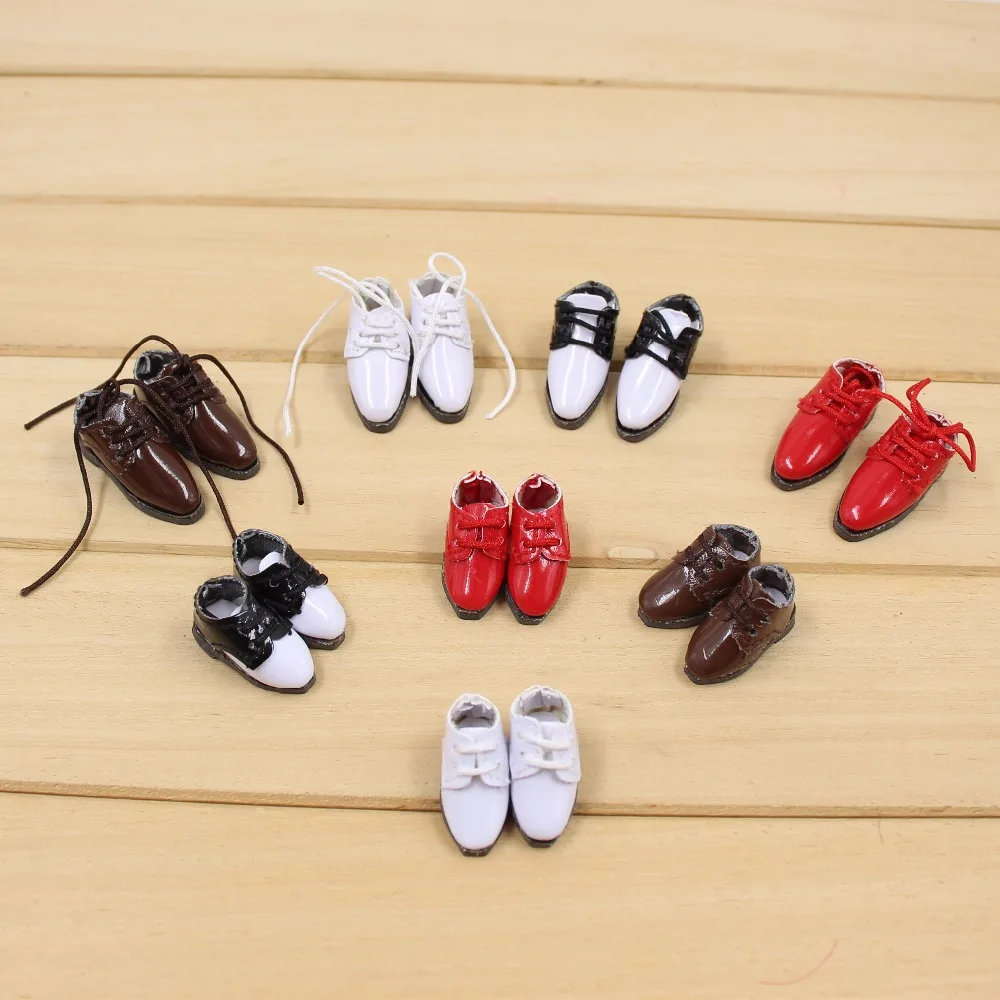Neo Blythe Doll Classic Leather Shoes 1