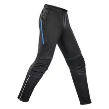 Lixada для мужчин's водостойкие брюки MTB штаны зимние длинные велосипед брюки для девочек флис спортивные бег ветрозащитный отраж