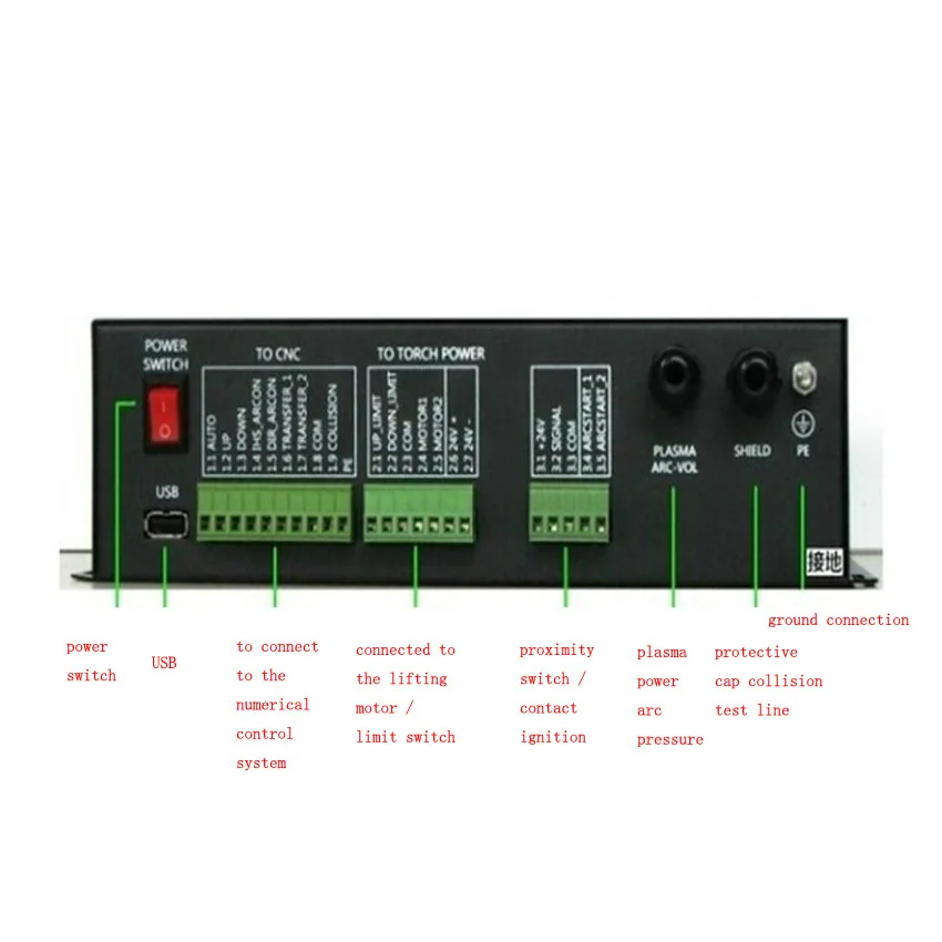 Автоматическое ТГК напряжение дуги, высотой контроллер для машины плазменной резки