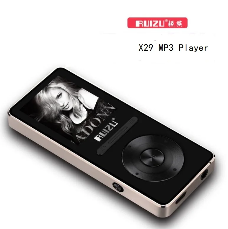 2019 оригинальный RUIZU X29 8 Гб MP3 плеер с 1 дюймов Экран Bluetooth музыкальный FM Поддержка