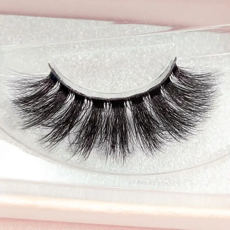 3d Mink False Lashes Natural Mink Thick False Eyelashes Extension Lashes Make Up Set Soft Nagaraku Pink Beauty Box Handmade Hot (11)