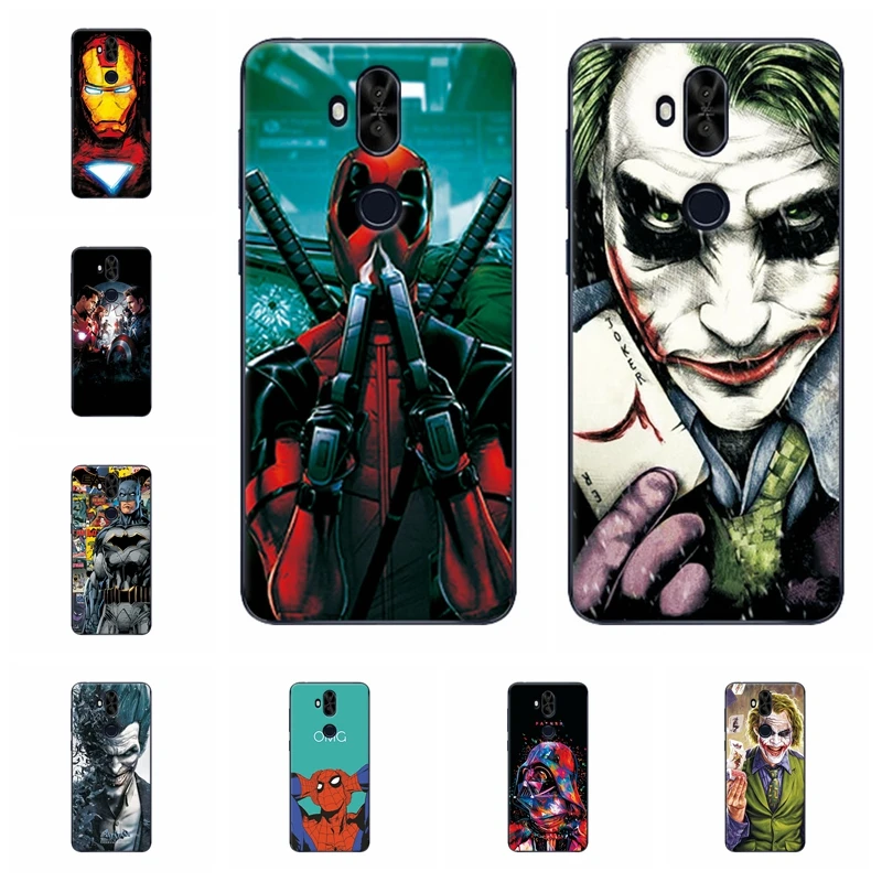 Charming Marvel Hero Captain America Phone Case For Asus ZC600KL Spiderman Iron Man Soft TPU Zenfone 5 Lite |