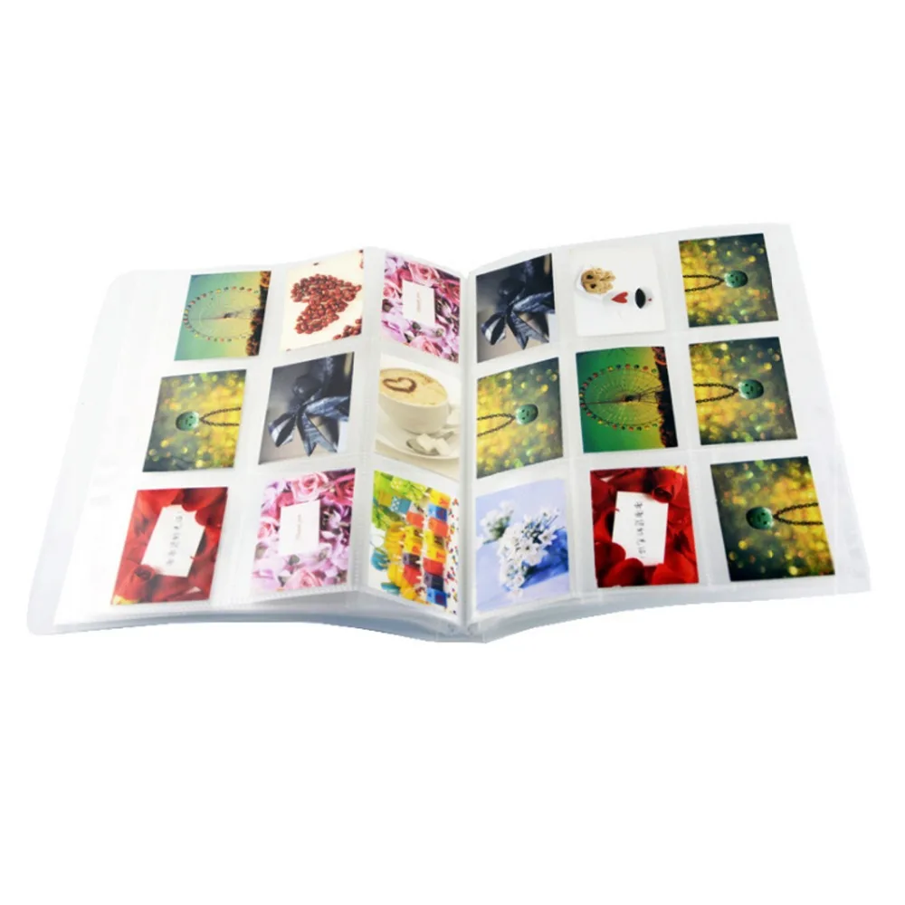 

Compatible 288 Pockets 3-Inch Mini Photo Album for Fujifilm Instax Mini 7 8 9 HP Sprocket Film, Ticket Holder, Name Card (Clear)