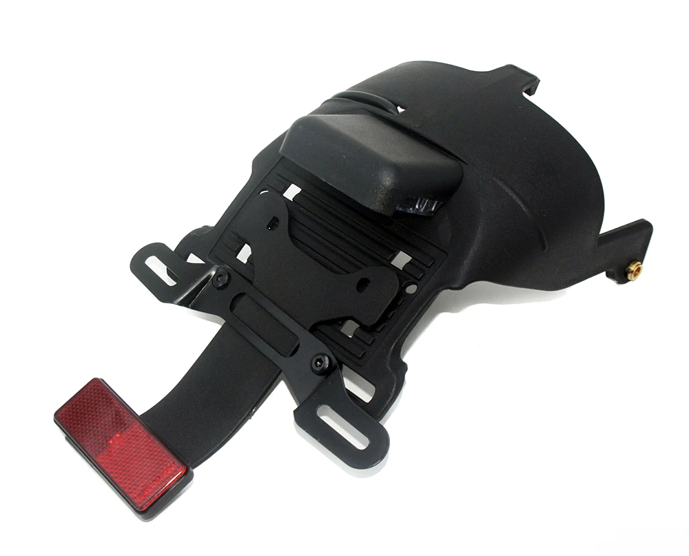 Motorcycle Rear Fender Mount License Plate LED Light For Harley