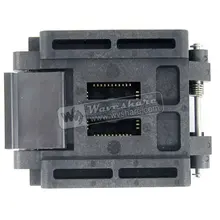 QFP44 TQFP44 FQFP44 PQFP44 FPQ-44-0.8-19 Enplas IC Тесты burn-в гнездо адаптера Программирование 0,8 мм шаг