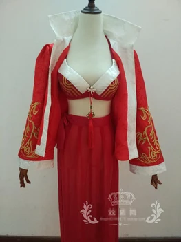 LOL Ahri New Costume Uniforms Cosplay Costume Free Shipping LOL Ahri New Costume Uniforms Cosplay Costume Free Shipping