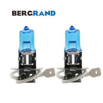 

2PCS H3 100W 12V Halogen Lamp Super Xenon White 4300K Fog Lights High Power Car Head Lamp Light Source For Audi Citroen Honda