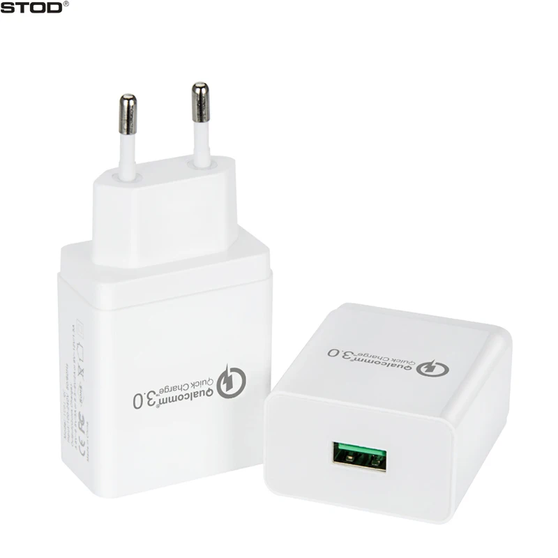 

BTOD Travel Charger Quick Charge 3.0 USB 5V 3A EU Plug For IPhone IPad Samsung Nexus 6 Sony LG Huawei P9 QC3.0 AC Adapter