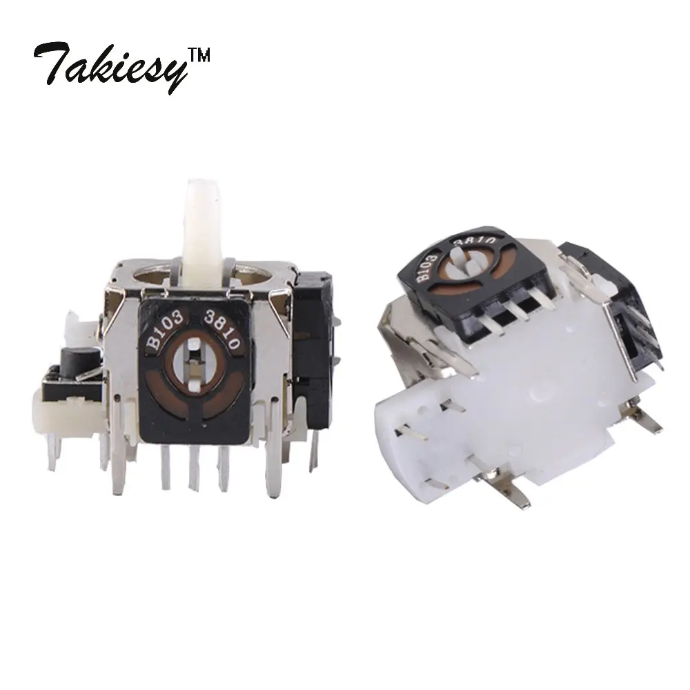 

2pcs Hot New 3D Analog Joystick Thumbstick Controller Module Thumb Stick For Xbox 360 Gaming Repair Replacement