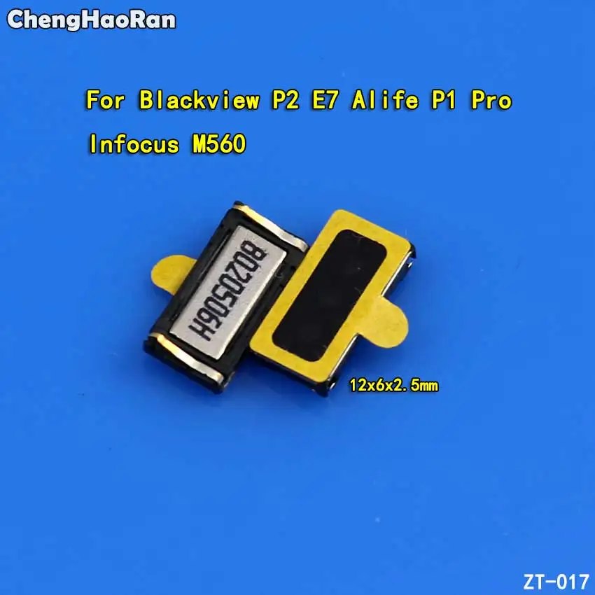 

ChengHaoRan 2pcs/lot New Ear Speaker Receiver Earpieces Replacement For Blackview P2 E7 Alife P1 Pro Infocus M560 Top Quality