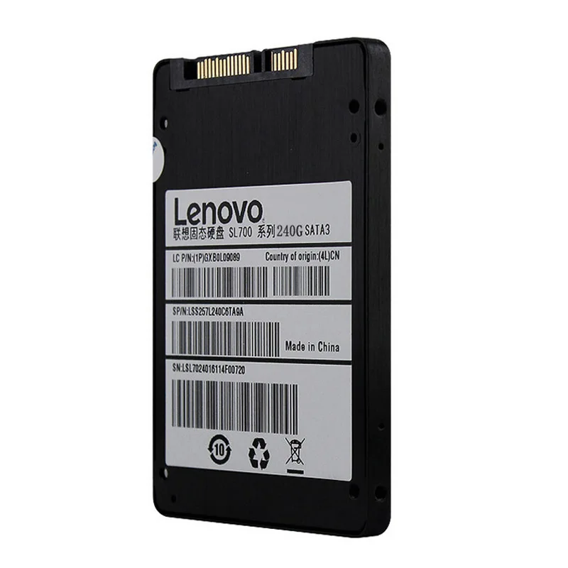 lenovo SSD SL700 Внутренний твердотельный диск 120GB 240GB Flash Shark жесткий диск SATA3(6 Гбит/с) для ноутбуков настольных ПК