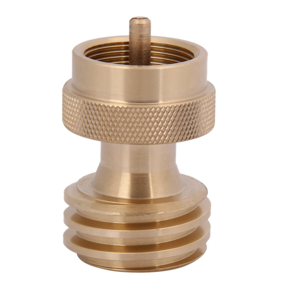 

1PCS Steak Saver Gas Grill Adapter 1 Pound Propane Tank Connector Stove Furnace Converter Bulk tank adapter dropshipping