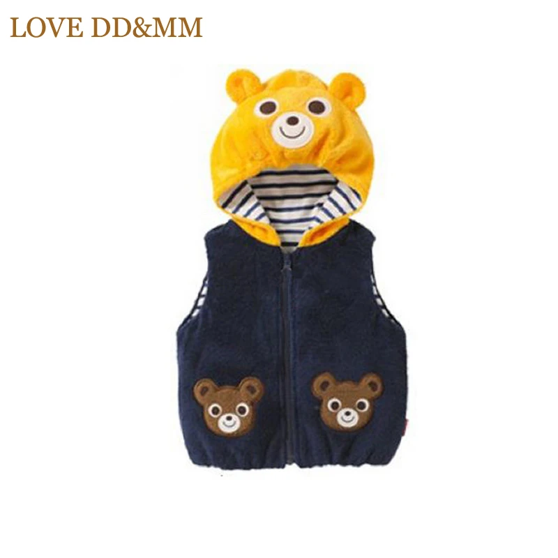Детская куртка LOVE DD &amp MM осеннее пальто с рисунком медведя и кролика для