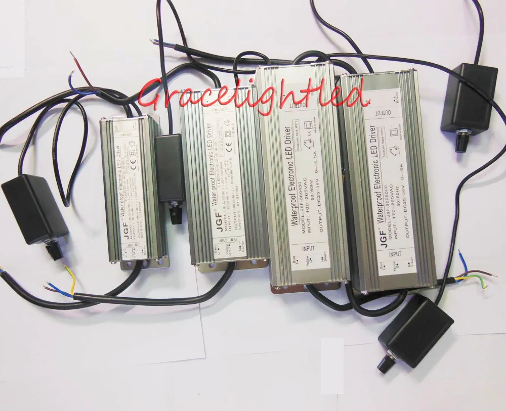 

Waterproof Dimmable 110V 230V High LED Driver tansformer for 50w 100w 150W 200W light chip bead 30-36V 1500mA 3000mA 4500mA
