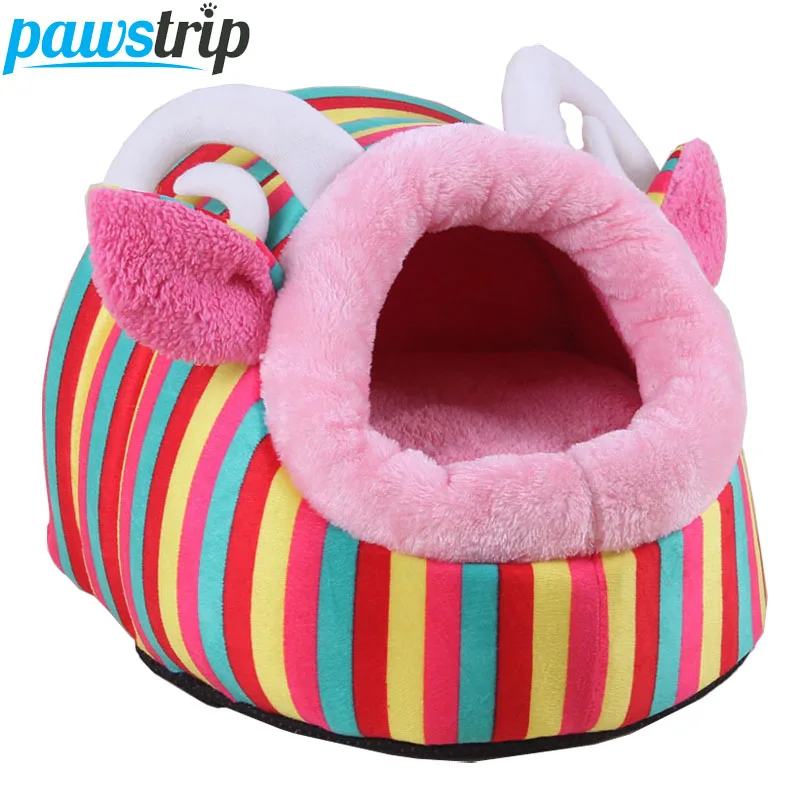 

5 Design Cute Cartoon Princess Dog Beds House Indoor Soft Fleece Winter Warm Pet Nest Beds cama para cachorro