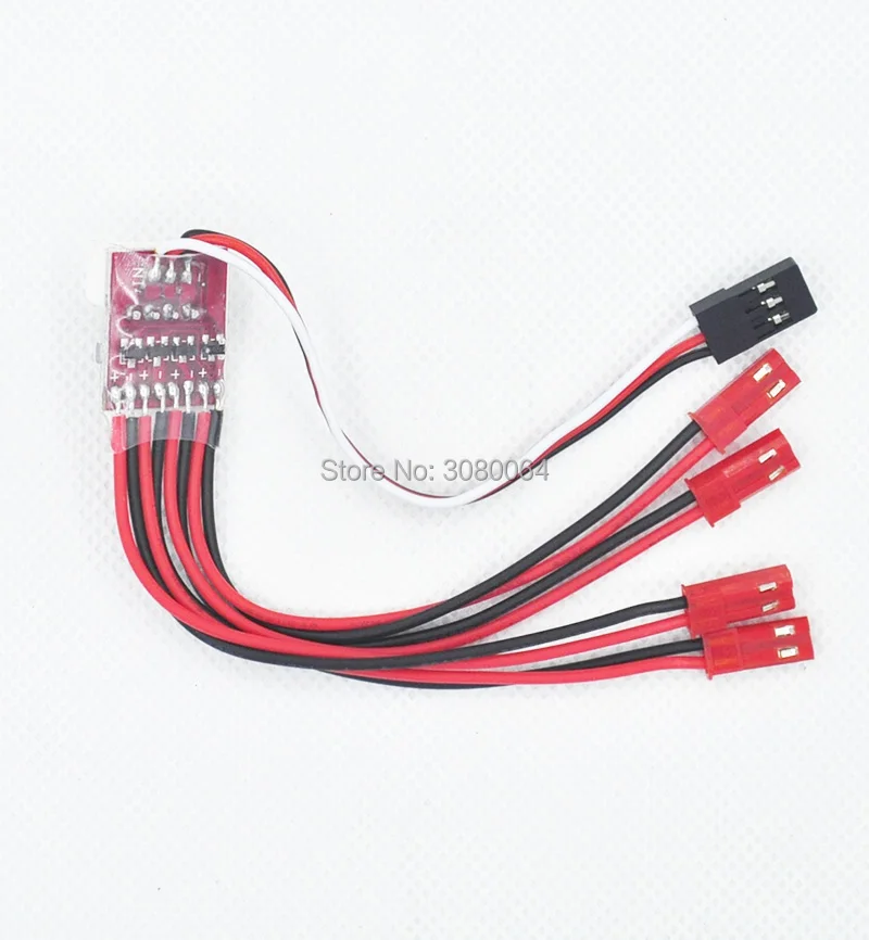 

12V/14.8V/22.2V 3S LED Light Night Light With Flashing Controller Helicopter Accessories