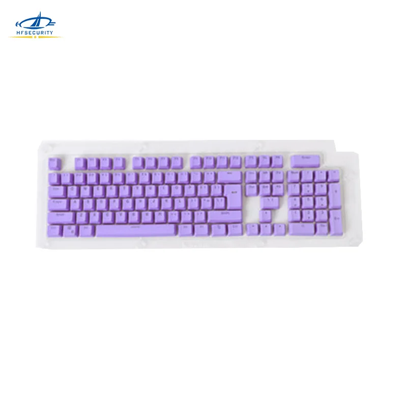 [Hfsecure] механическая клавиатура 104 PBT Keycaps розовый оранжевый синий зеленый цвет