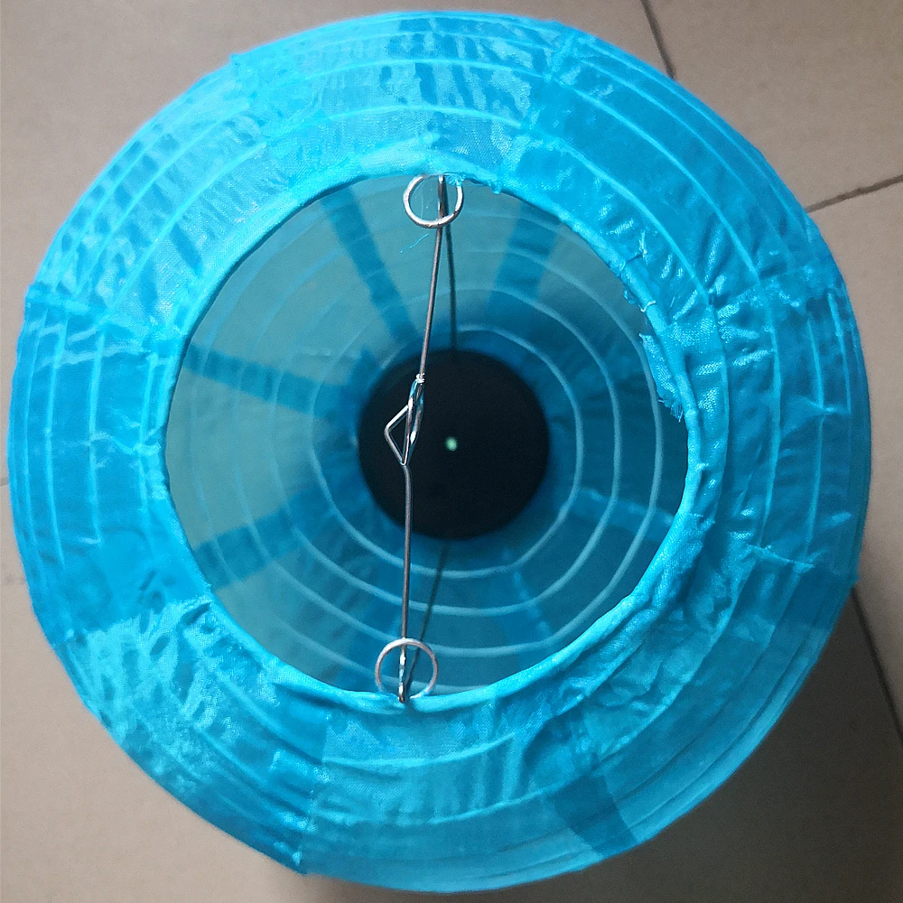 Movido a Energia Tecido de Nylon Lanterna de Iluminação da Lâmpada de Jardim ao ar Solar Levou Chinês Livre Azul - Vermelho Amarelo Verde 10 Luz 9 High Quality light for garden