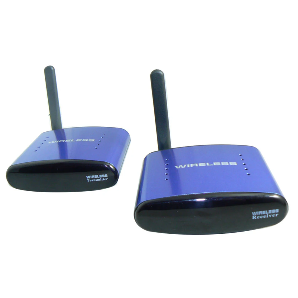 

5.8G Wireless AV Transmitter and Receiver RCA Wireless Transmit Range 200m Compatible with DVD DVR CCD Camera High Quality