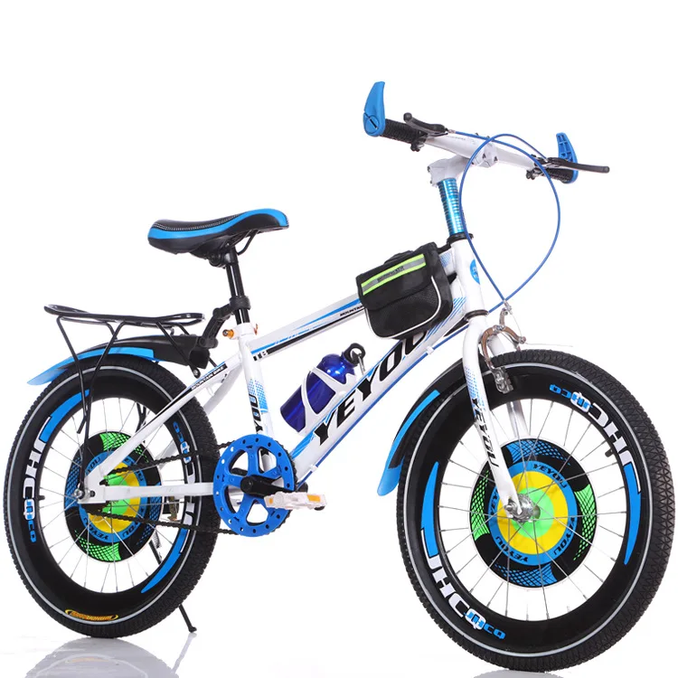 Best 2017 New 18.20.22Inches Children Bicycles Steel  Aluminium Frame Mountain Bike Skid Pedal Hydraulic Disc Brakes Children Bicycle 21