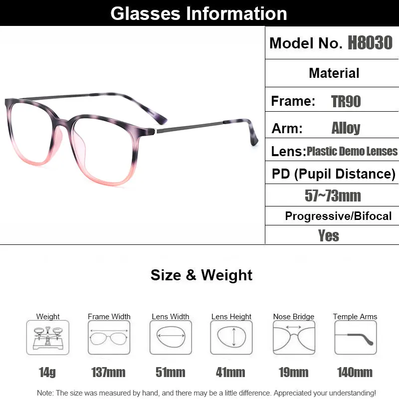 Gmei Optical Ultra-Light Trendy Oval Full-Rim Brand Designer Women Glasses Frames Prescription Eyeglasses Optical Eyewear H8030