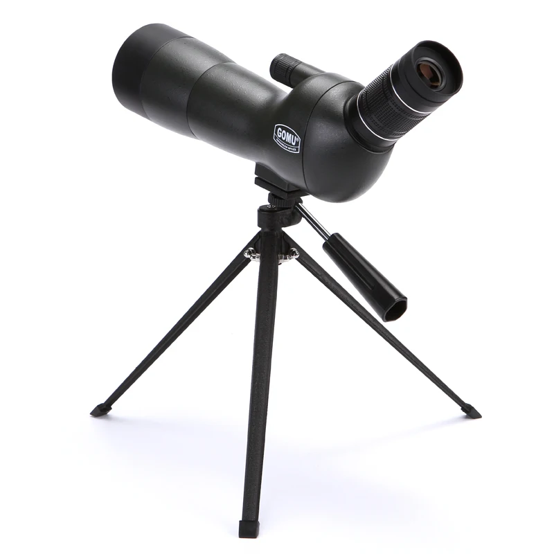 

GOMU 20-60X60 Spotting Scope Zoom Telescope Hunting Angled 60mm Waterproof +Tripod Soft Case Monocular