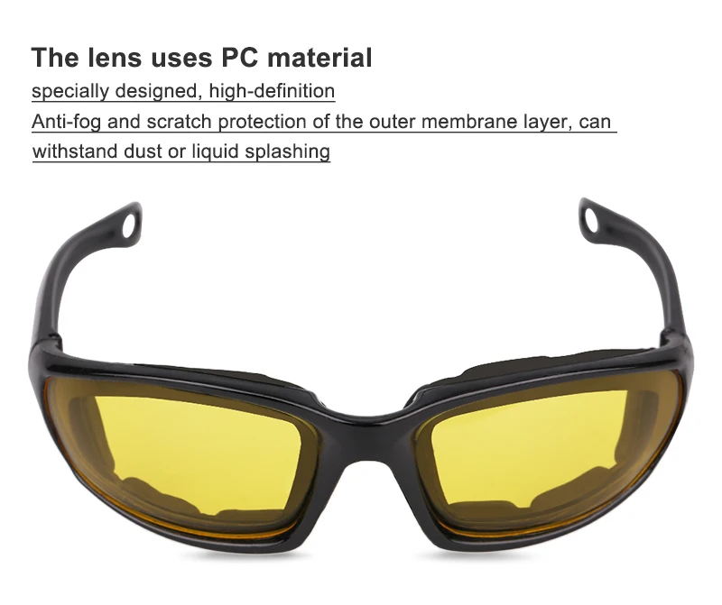 Велосипедные уличные мотоциклетные очки, солнцезащитные очки, спортивные велосипедные мотоциклетные ветрозащитные защитные очки для верховой езды, мужские очки