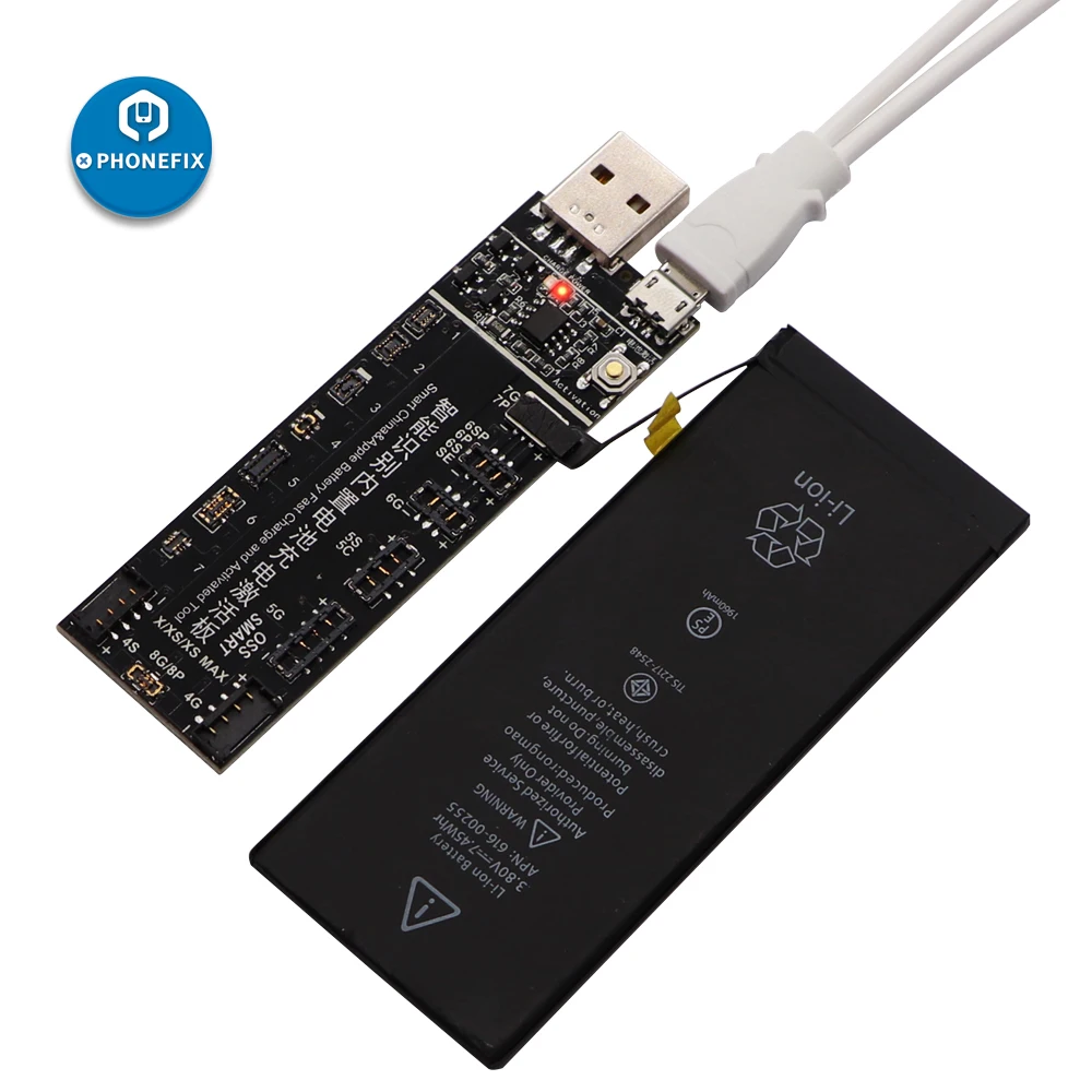

All in One Mobile Phone Battery Fast Charging Activation Board For iPhone XR XS MAX 8 7 6 For Android Samsung Huawei Oppo Vivo