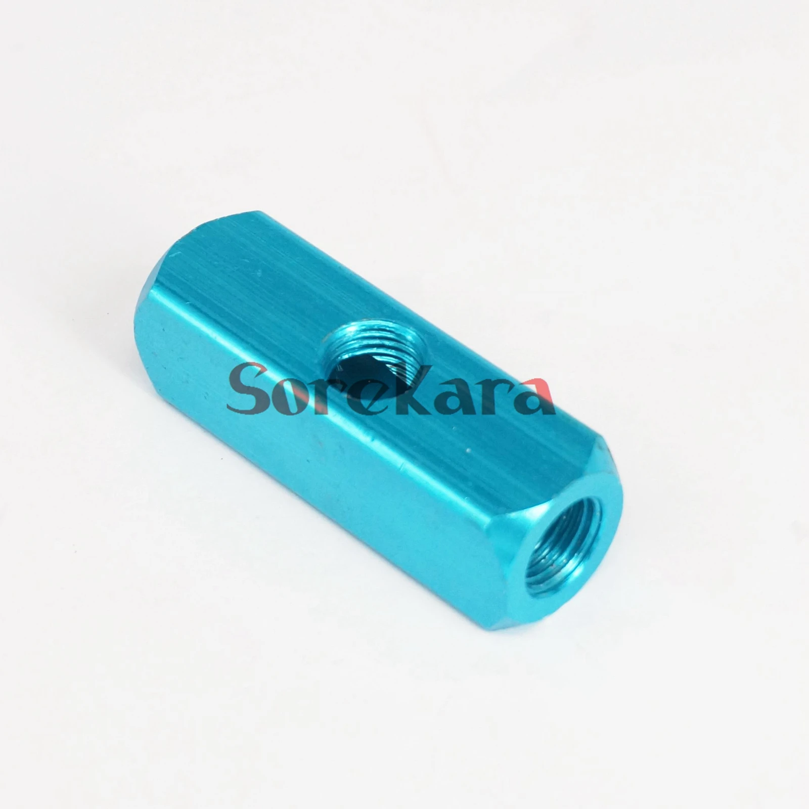 Air Compressor 1/4" BSPP 2 Way Aluminum Quick Connector Air Hose